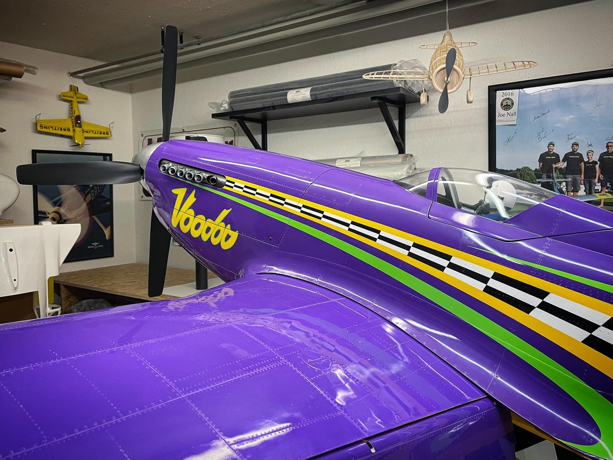 CARF P51 Voodoo RENO Racer powererd by a KOLM 230 3cyl. inline - Page 2 ...