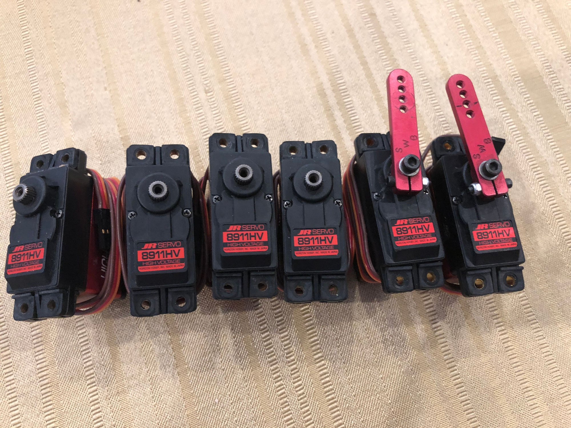 JR 8911 HV Servos (6 avail 90 each) Excellent Condition RCU Forums