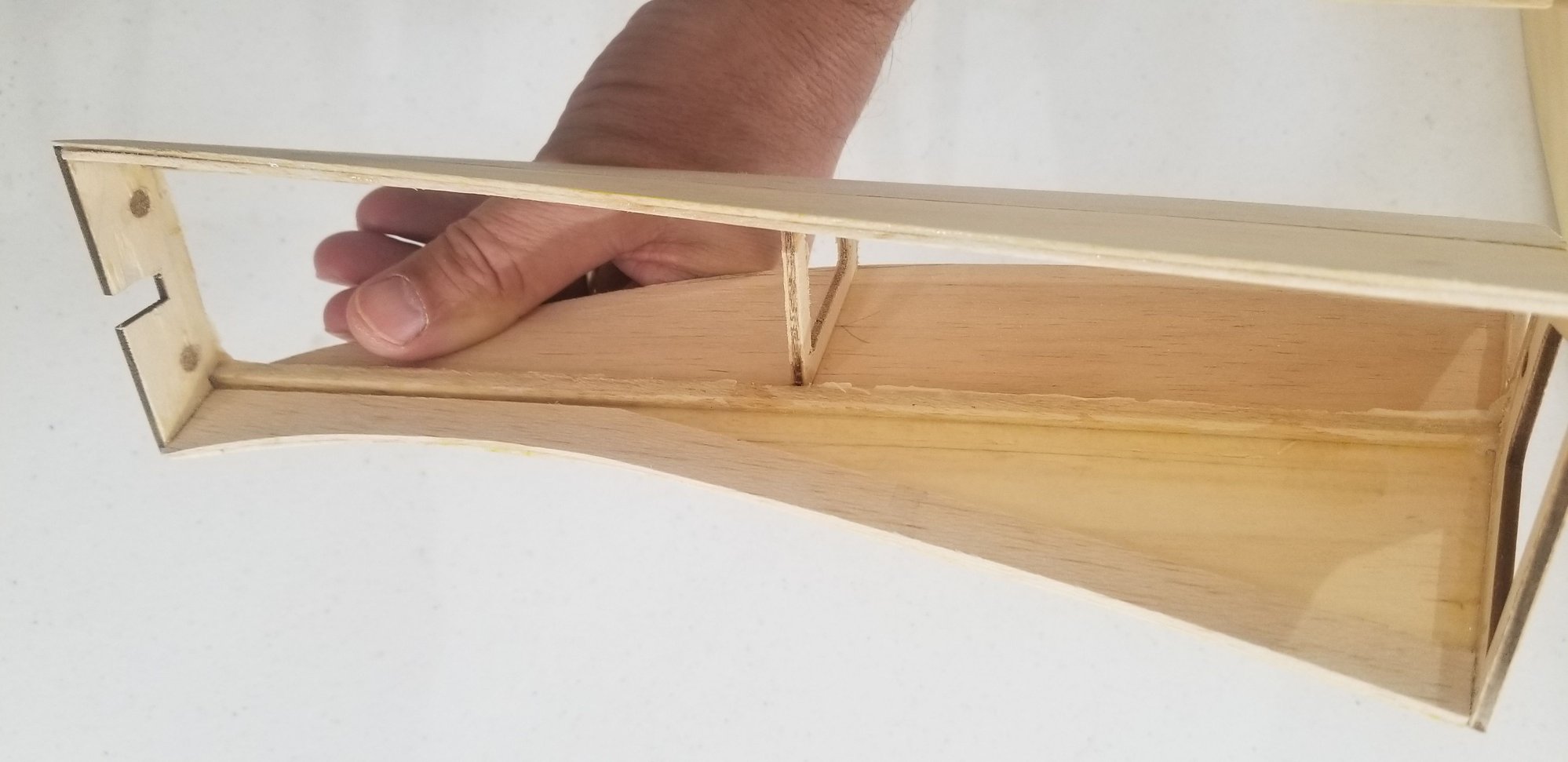Saddle doublers add thickness for the slurry squeeze to wing fitment -