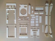 Actual parts from the kit