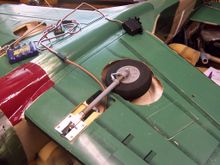 Repositioned the wheel wells to use different strut and retracts.