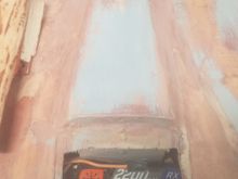 Ignition battery in place. I want as much weight forward as possible.