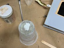 Lil milled fiber in the epoxy 