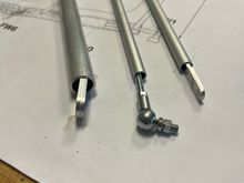 Here you see the problem: the big tubes are provided with wood but the others nothing.  This is not a durable solution at all.