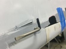 Poly ply piece to hide the flap gap which is actually scale believe it or not 