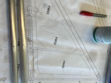 spring stop collars installed and cut off flush