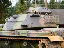 M60 Slick turret rear