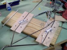 Jig made to hold the fuselage dimensions and soldering.