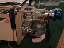 Mounted in the firewall