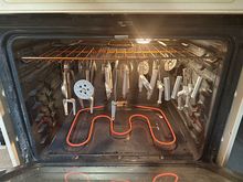 Degreased and degas bake at 300* for an hour