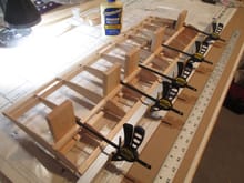 I couldn't build without my clamps and wood blocks!