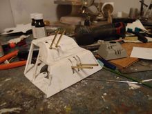 Some filler and a rub down for primer.