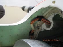 rerouted servo extensions