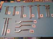 New CNC made Scale Struts in different lengths to match your planes needs.  They can also be shorted if need be.  Let me know if you can use these a the reduced price of $9.95 per pair!