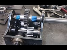 Assembled gearbox shape