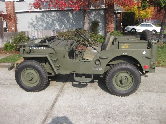Full size1946 CJ2A Jeep