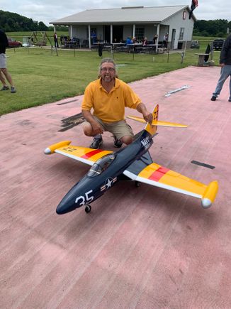 My Asm/n-tech F9F-Panther at Owatonna