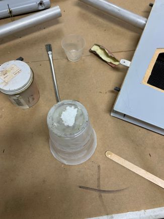 Lil milled fiber in the epoxy 