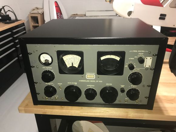 Restored military receiver 1953 vintagr