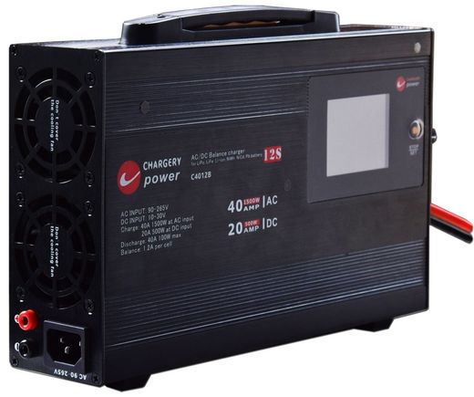 C4012B---AC/DC dual input balance charger