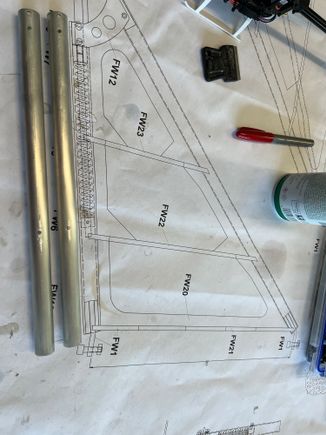 spring stop collars installed and cut off flush