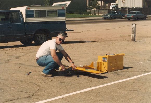 My flight box was also a stooge for flying by myself