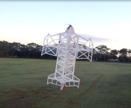 After CG improvement test flight.
