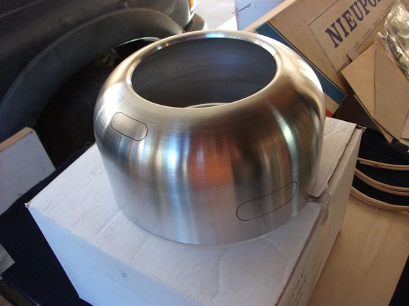 Beautiful Spun Aluminum Cowl