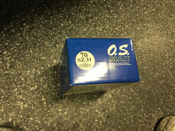 New os 70 so-h engine