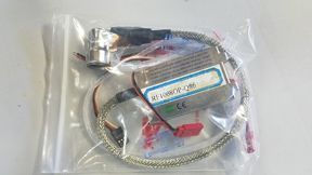 Ignition Module, spark plug and plug connector cable