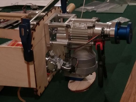 Mounted in the firewall