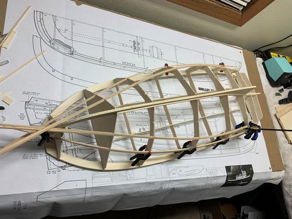 Went to the town with the Stringers, but I should have stopped at this point....I made one small mistake. Time for bed, fix it tomorrow.