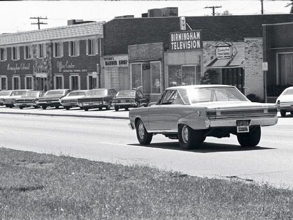 Photo taken about 4 miles from home, Woodward Avenue.

https://www.dragzine.com/features/car-features/muscle-cars-you-should-know-67-hemi-plymouth-gtx-silver-bullet/