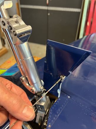 This is my measuring device to locate the strut attach point