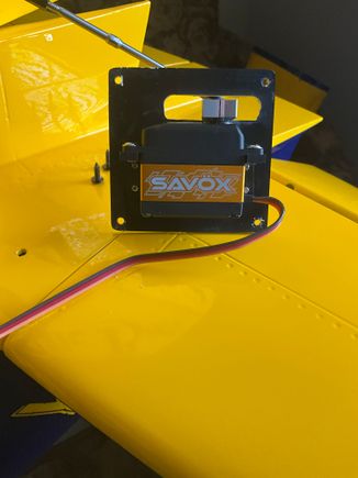 Had to enlarge that hole.