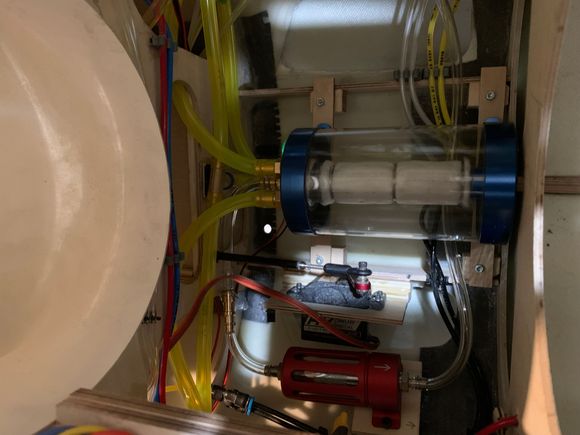 JMP UAT, fuel filter in place