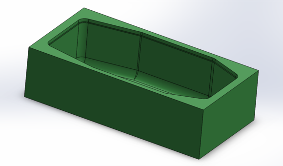 this is the lower negative mold