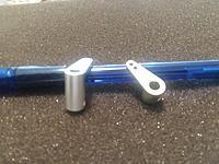 You get two arms that are EZ to install since no drilling is necessary and are held in placw with an Allen screw!