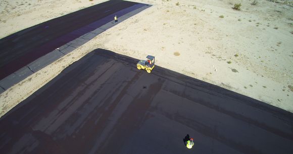 Every thing has been rolled to create a super smooth surface. 