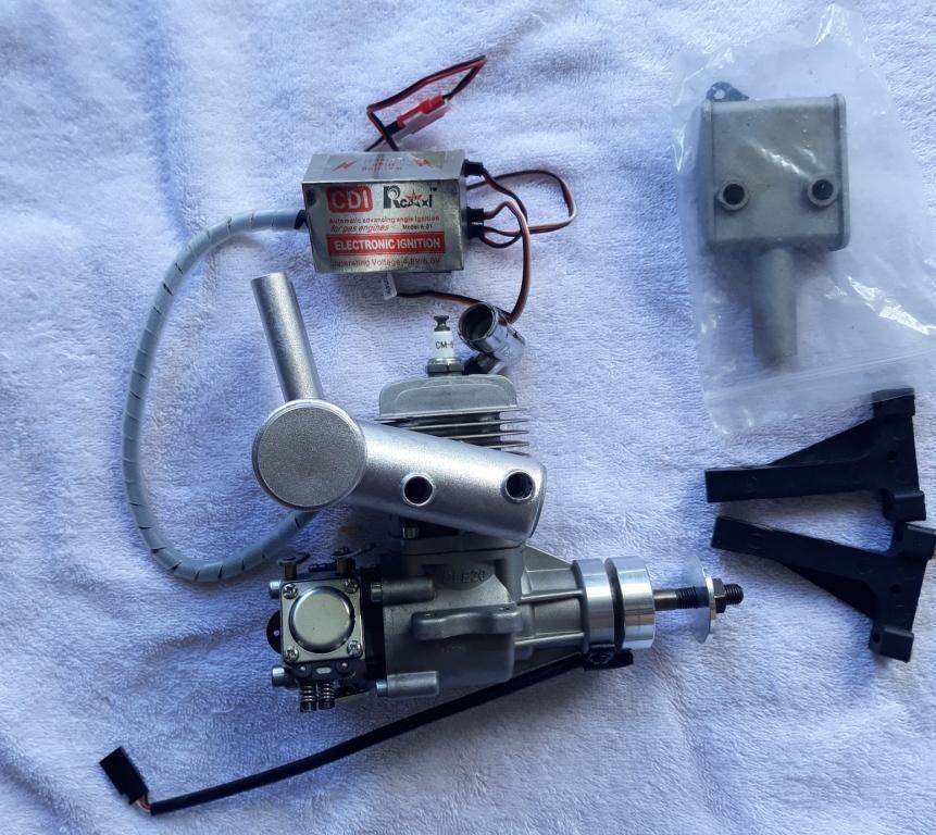 DLE 20cc with Pitts Muffler RCU Forums