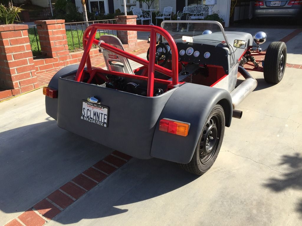 Building a 13B turbo powered Lotus 7 kit car Mazda RX7