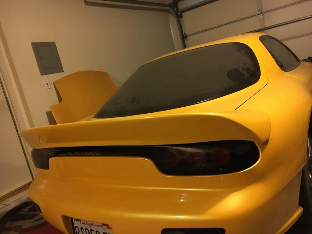 Exterior Body Parts - Authentic Top Fuel wing! - Used - 1993 to 2002 Mazda RX-7 - Gardena, CA 90247, United States