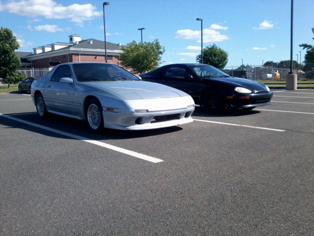 My FC next to my MX3 on base at the time.