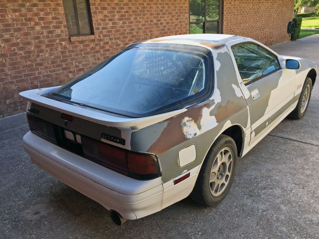 1990 Mazda RX-7 - 1990 Mazda RX7 GTU race car shell *incomplete* - Used - VIN JM1FC3311K0707571 - Other - 2WD - Manual - Hatchback - White - Tomball, TX 77375, United States