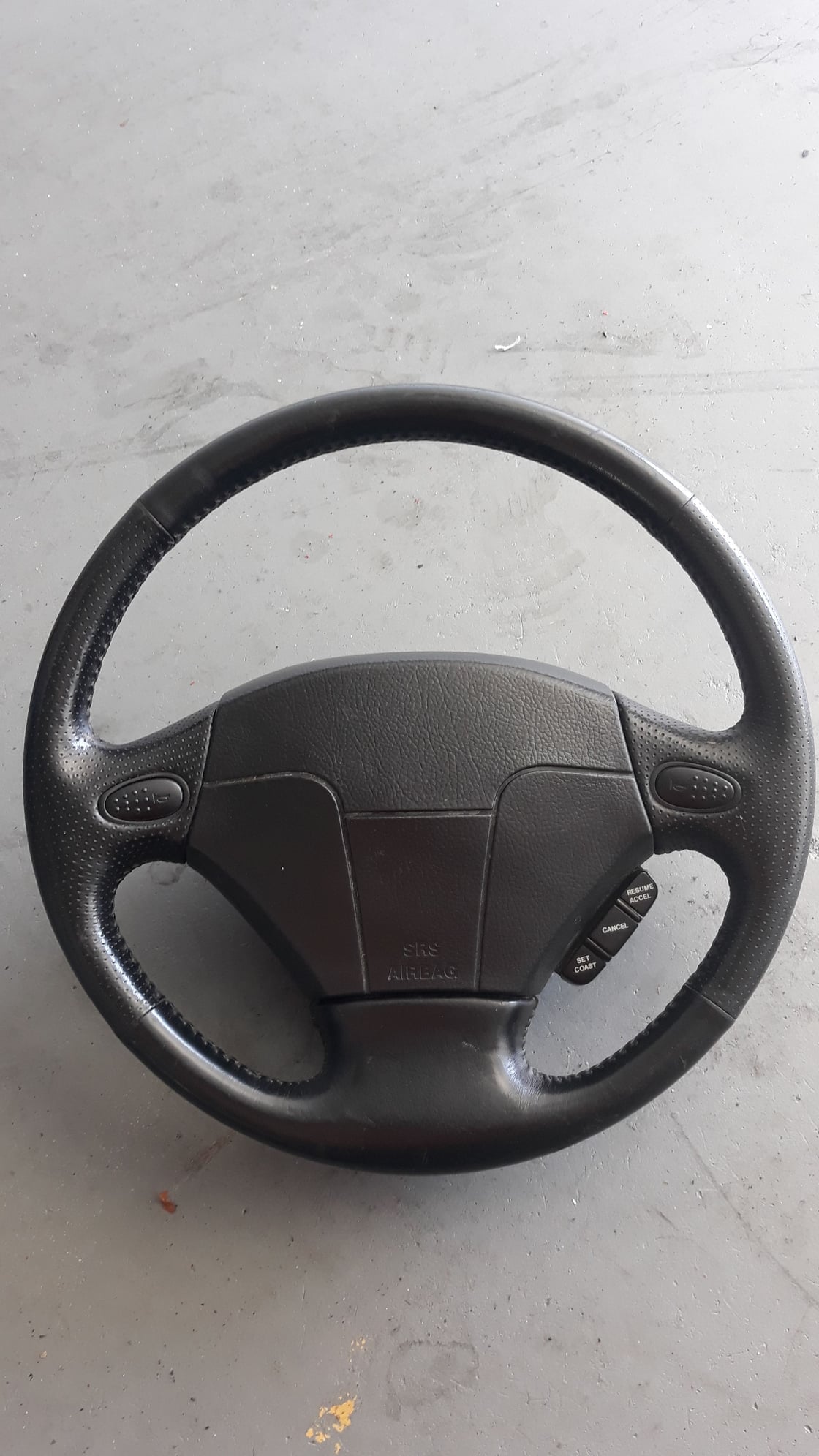 Interior/Upholstery - OEM Rx7 steering wheel with air bag - Used - 1992 to 2002 Mazda RX-7 - Orlando, FL 32824, United States