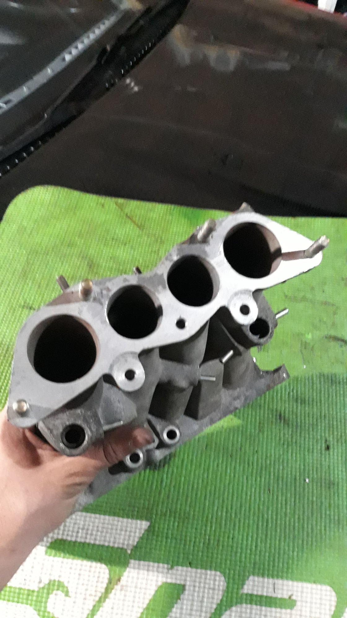Engine - Intake/Fuel - custom t2 intake to na 6port - Used - 1986 to 1991 Mazda RX-7 - Clifton, NJ 07014, United States