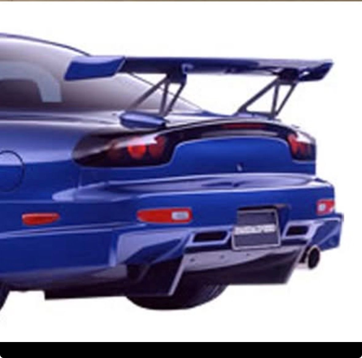 Exterior Body Parts - WTB: Mazdaspeed R-Spec wing - New or Used - 1992 to 2002 Mazda RX-7 - Sydney, Australia