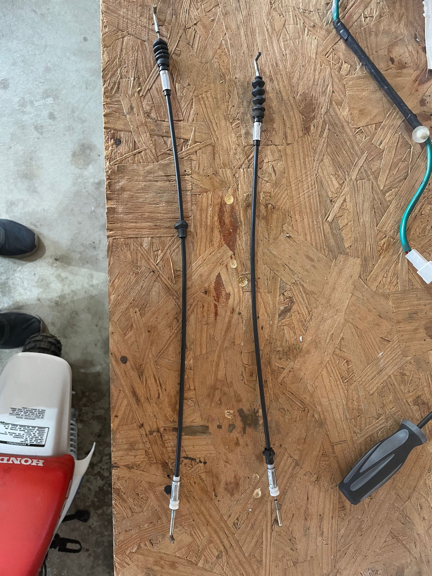 Accessories - WTB left door lock and latch cables - Used - 1993 to 2002 Mazda RX-7 - North Canton, OH 44720, United States