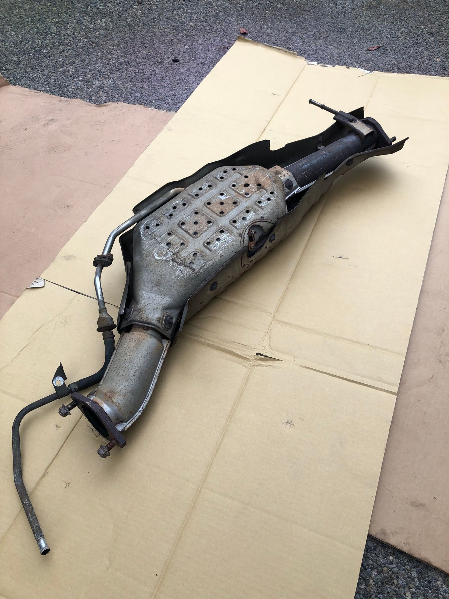 Engine - Exhaust - JDM FD3S OEM catalytic converter - Used - 1992 to 2002 Mazda RX-7 - Seattle, WA 98122, United States