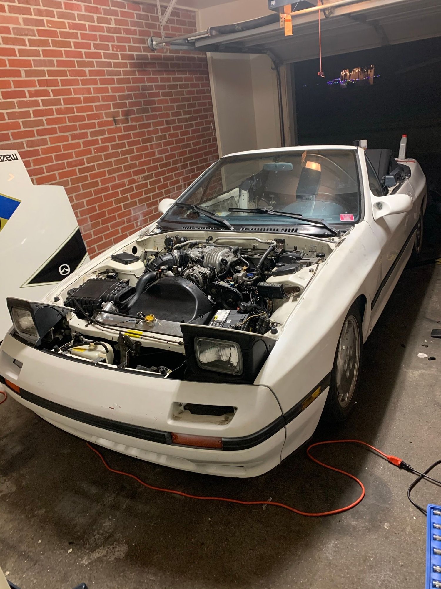 1988 Mazda RX-7 - ‘88 Vert - Used - VIN JM1FC3512J0101269 - 142,000 Miles - Other - 2WD - Manual - Convertible - White - Beaufort, SC 29906, United States